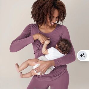 Kindred Bravely Jane Nursing Pajama set like new